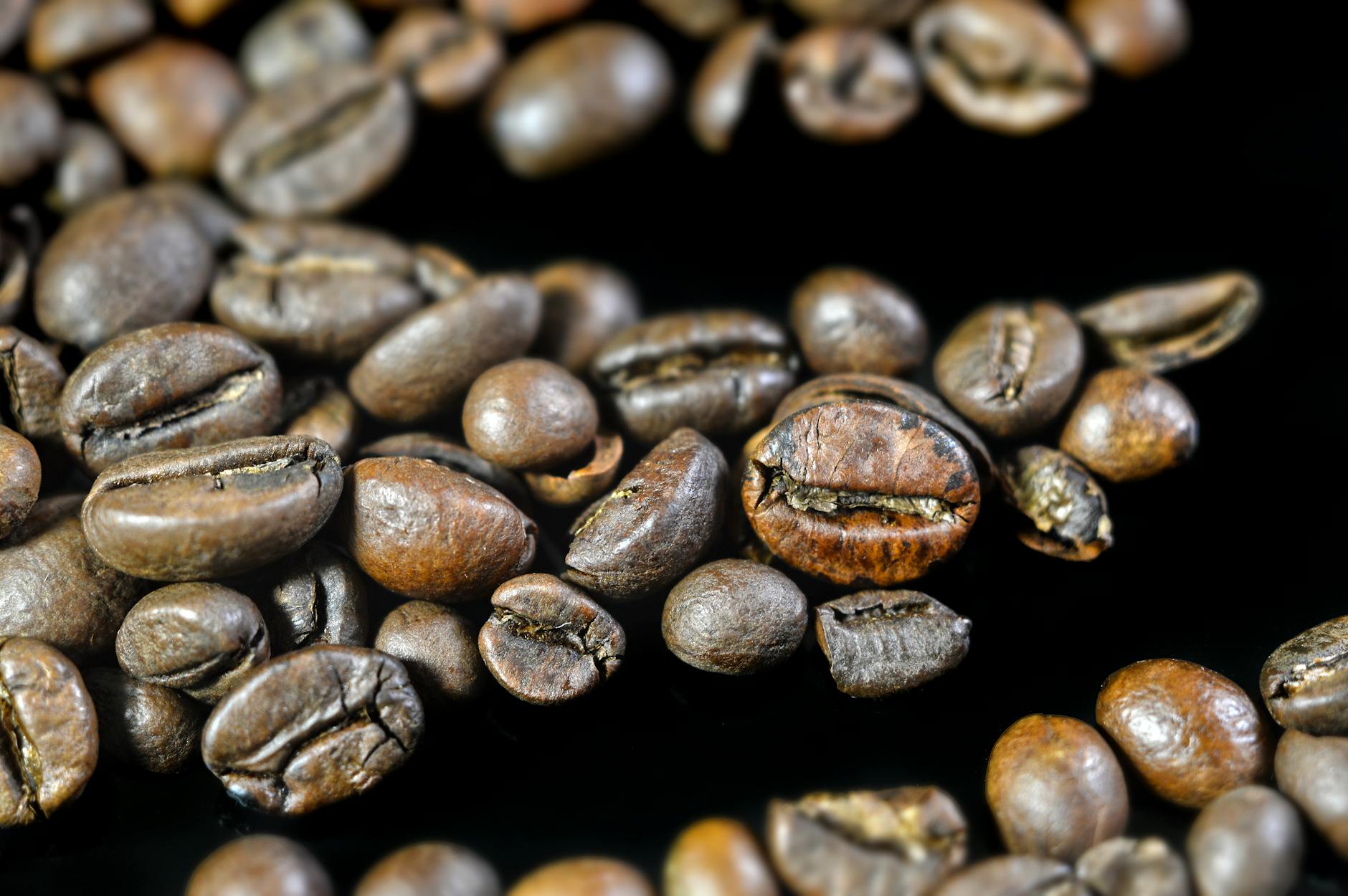 Geröstete Kaffeebohnen — Single Origin aus Äthiopien